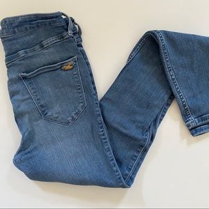 HOLLISTER Distressed Jeans Size 3L - Light Wash